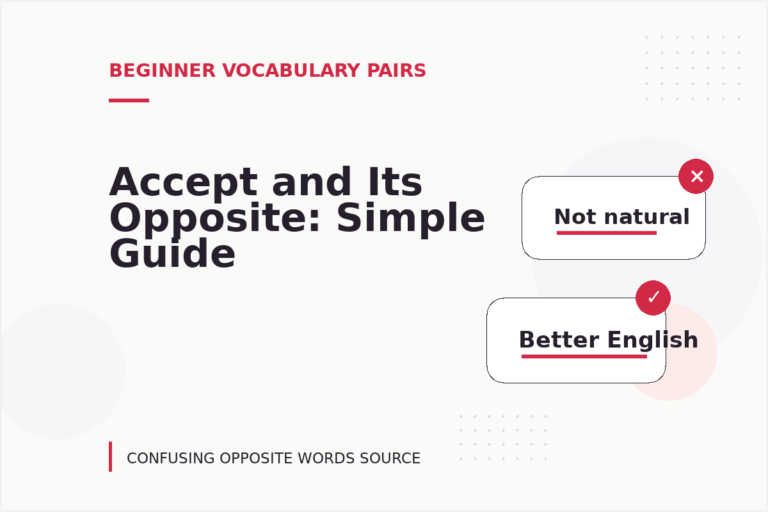 Accept and Its Opposite: Simple Guide Accept and Its Opposite: Simple Guide