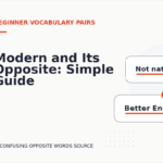 Modern and Its Opposite: Simple Guide